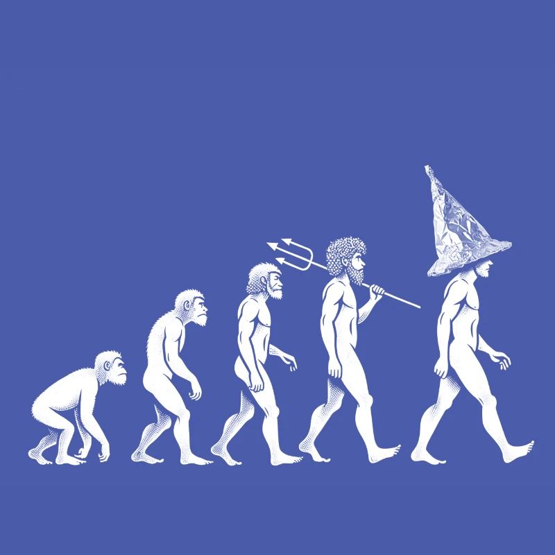 Steampunk Evolution mit Aluhut