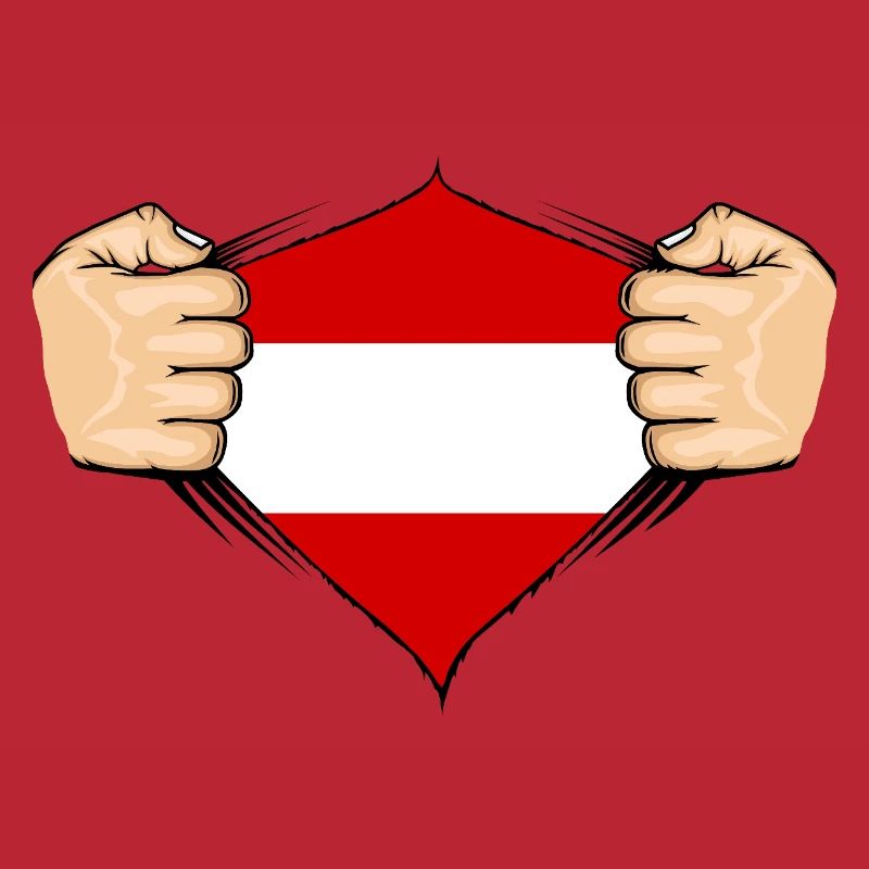 Conception du drapeau de l’Autriche