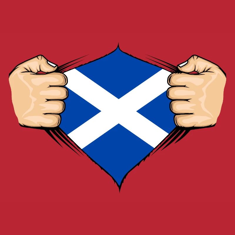 Conception du drapeau de l’Écosse