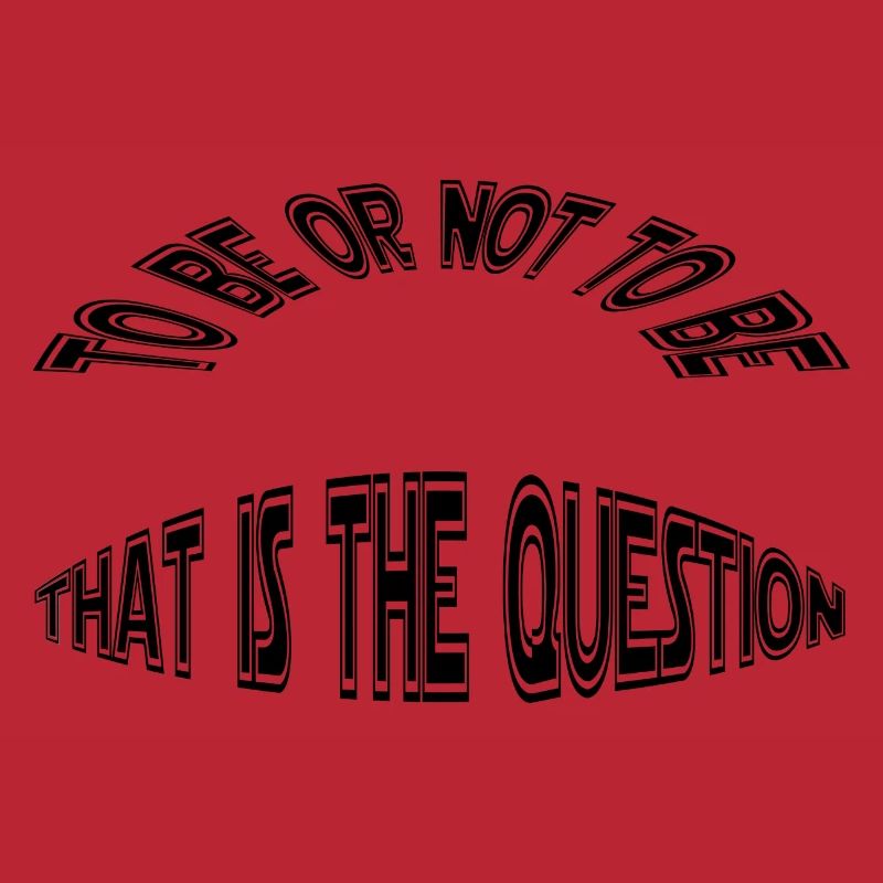 to be or not to be - sein oder nicht sein