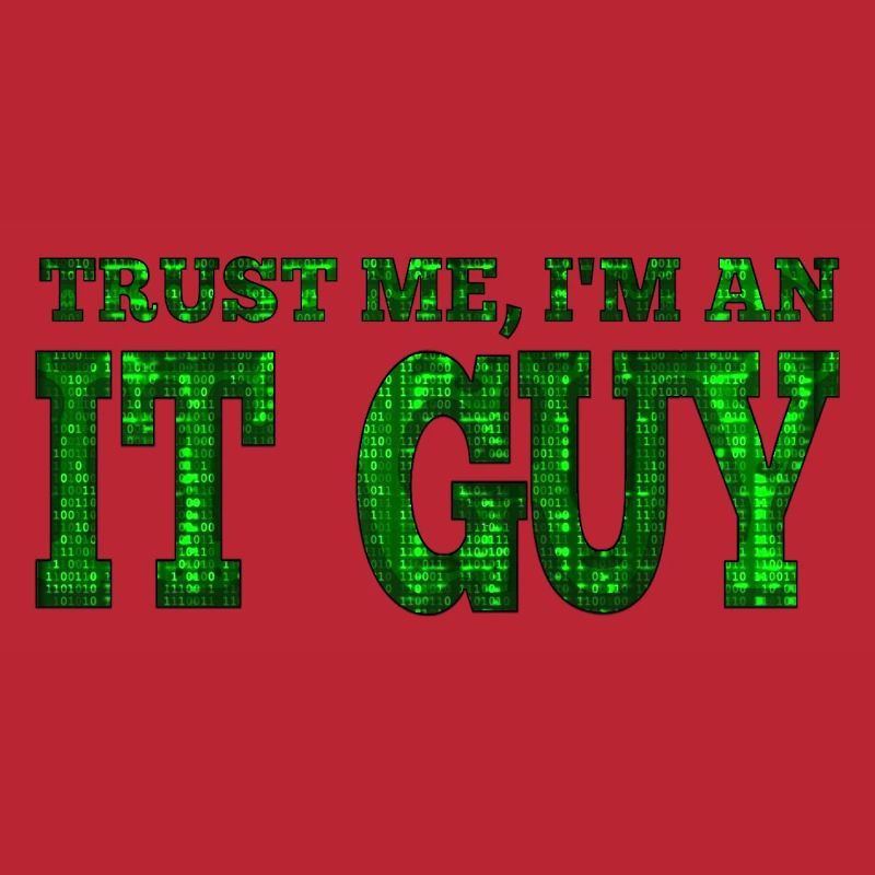 IT-Typ Unterstützung Geek Computer Computer Geek Techniker