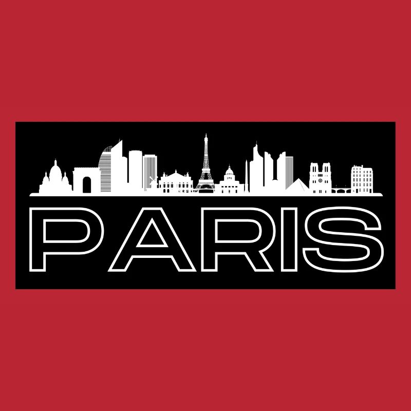 Paris - mit Skyline