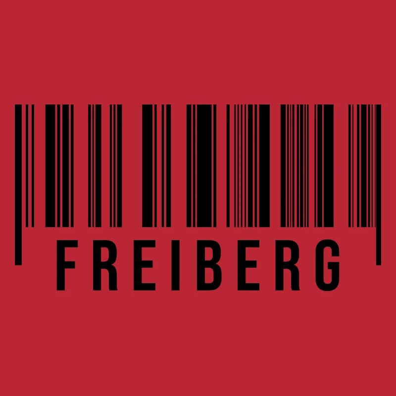 Erzgebirge Strichcode Freiberg