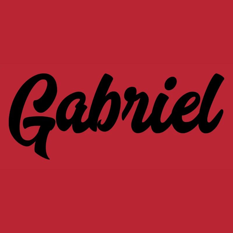 Gabriel Custom Text Nom d’anniversaire