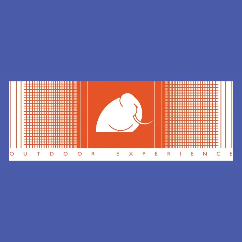 Mamood gradient check pattern orange