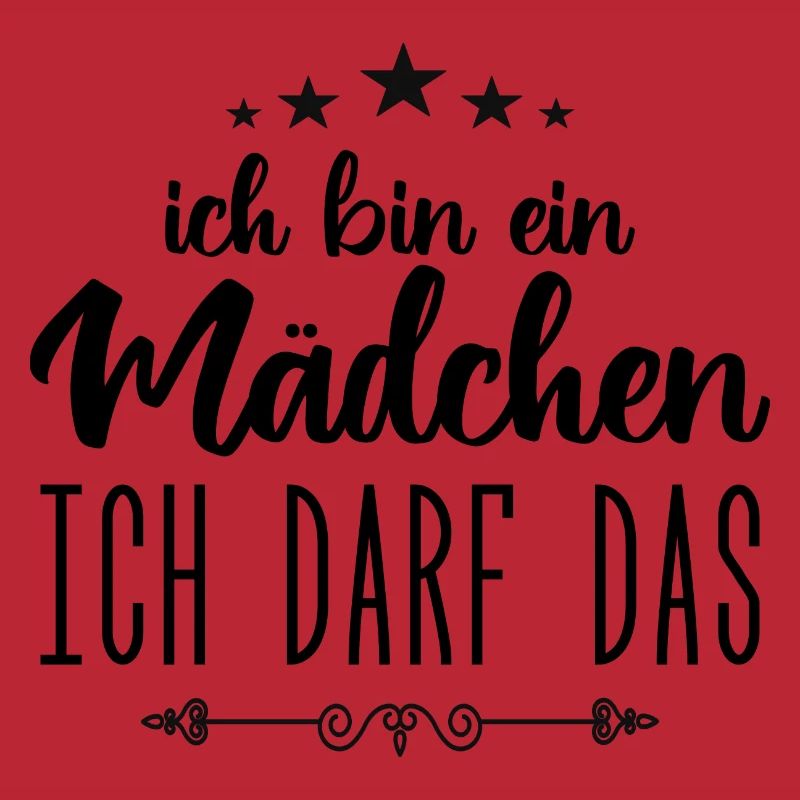 Baby Mädchen Ich darf das, ich bin ein Mädchen !!!