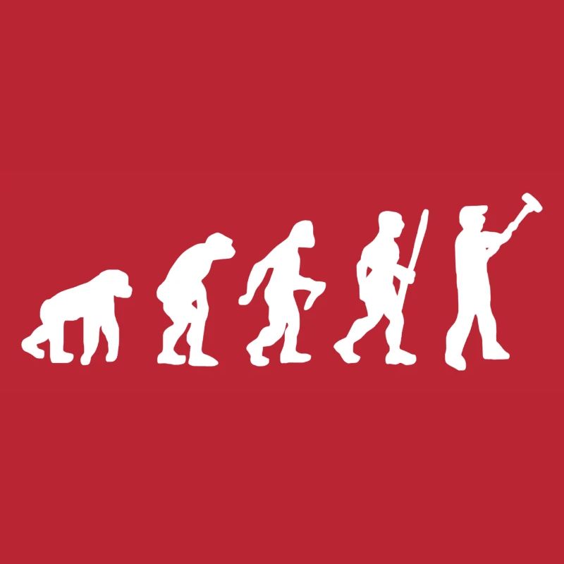 Maler und Lackierer Streichen Evolution Pinsel