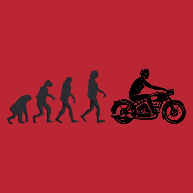 Biker - Human evolution