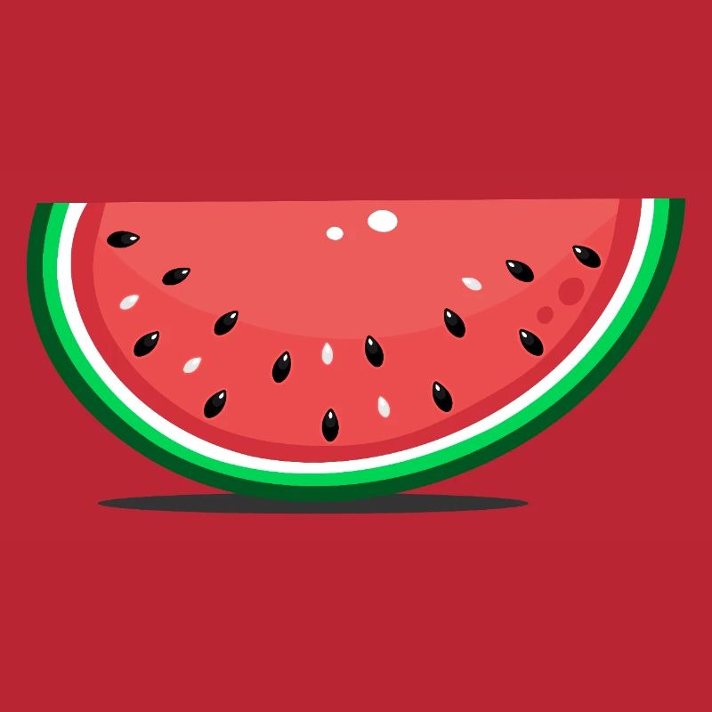 Tranche de design de pastèque