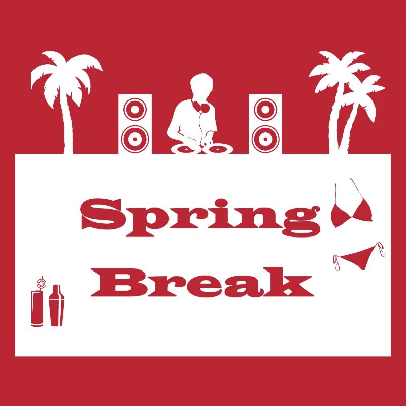 spring break blanc