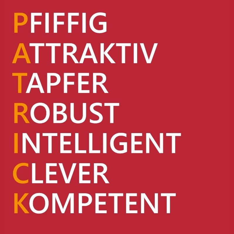Patrick Name Geschenk