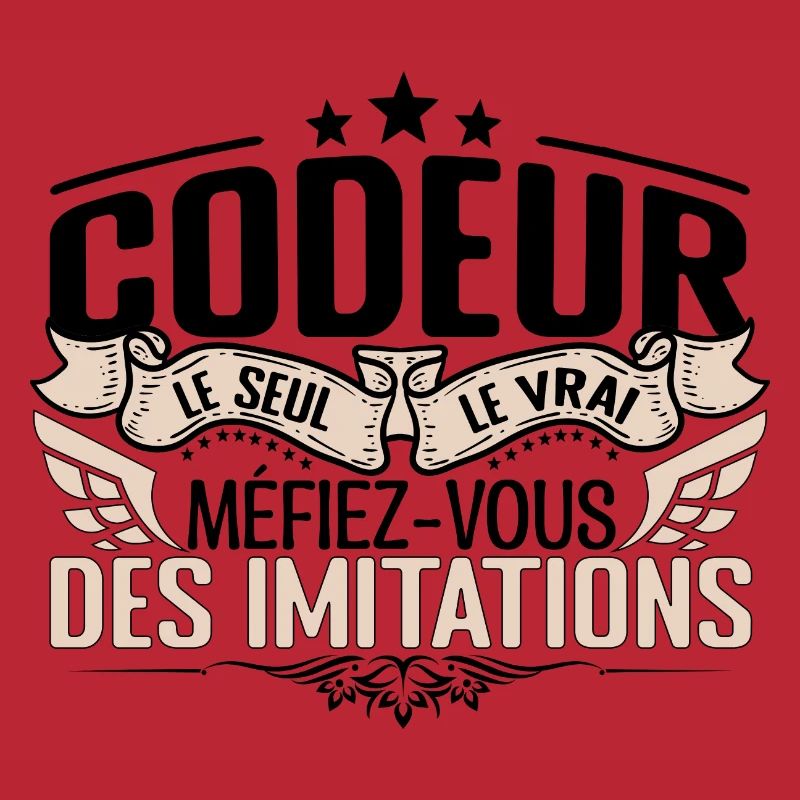 Codeur cadeau Codeur le vrai Codeur