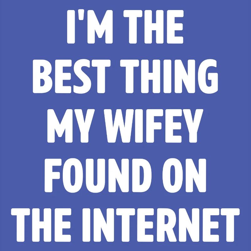 Paar, das sich online getroffen hat Ehemann Ehefra