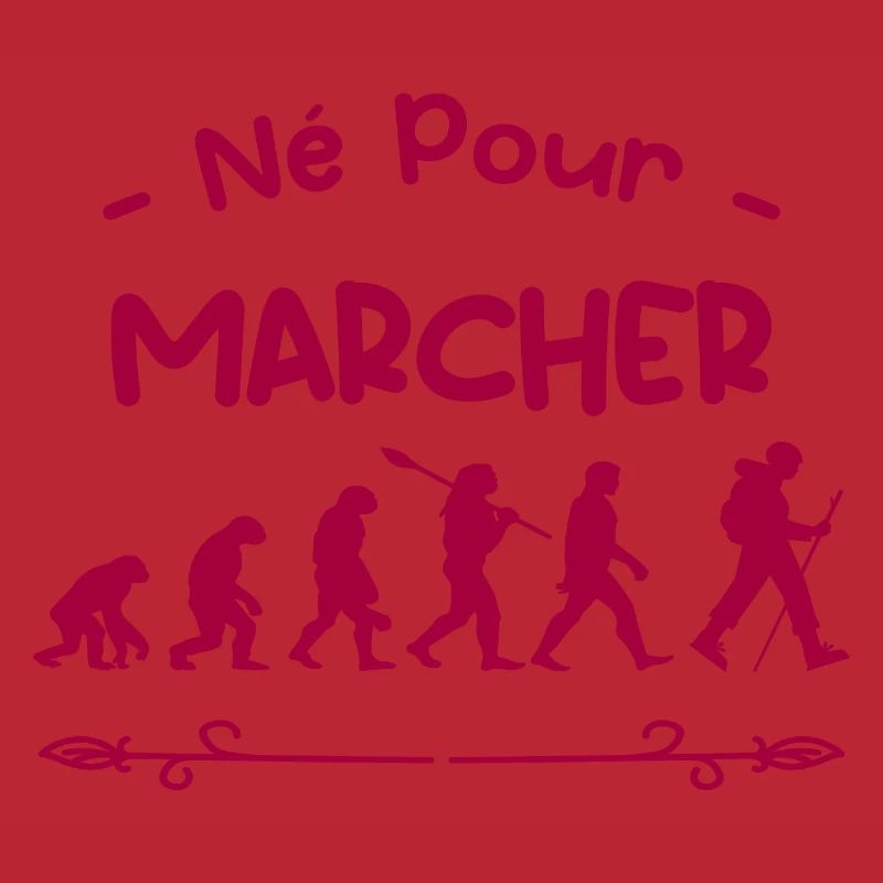 né pour marcher évolution