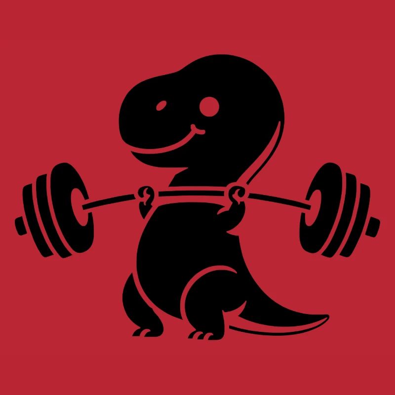 T-Rex mit Hantel Workout