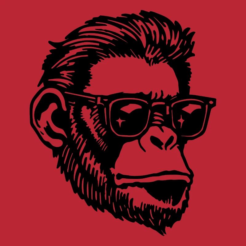 Affe Affen Affengesicht