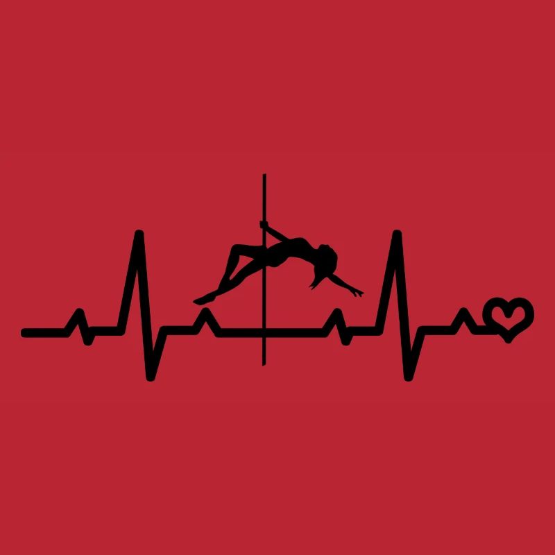 Pole dance Herzschlag Herzfrequenz Tanzen Pole EKG