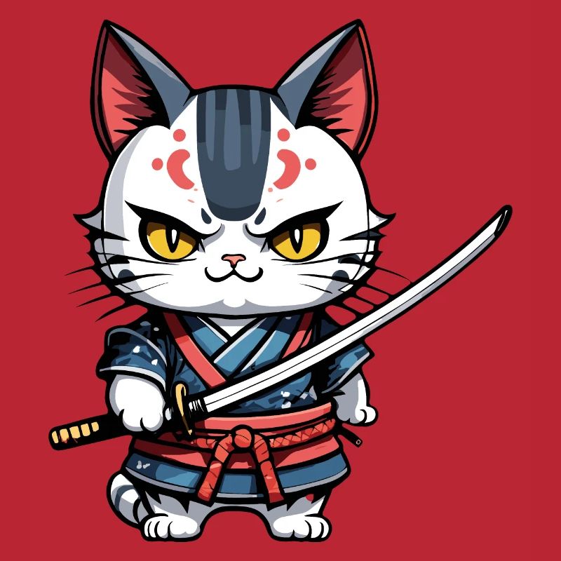 Samurai Cat #27