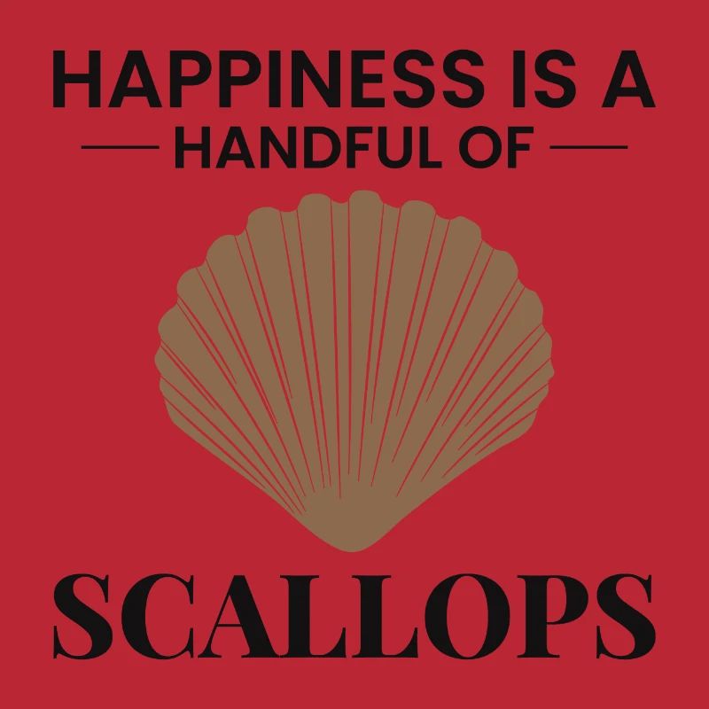 Scallop Seashells Collector Beachcomber Shellfish