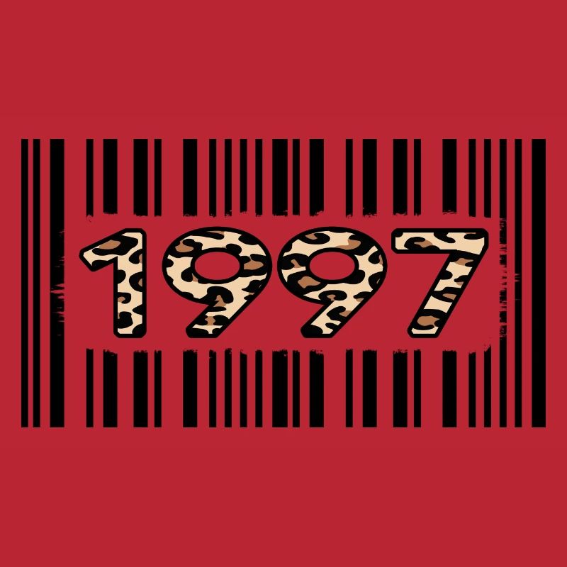 1997 Anniversaire 25 ans anniversaire Barcode Leopard