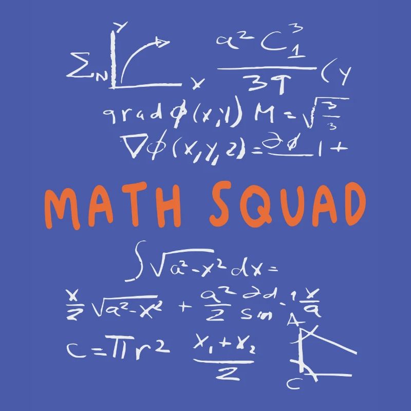 Math Squad Math Crew Mathe Liebhaber Mathe Lehrer Mathe