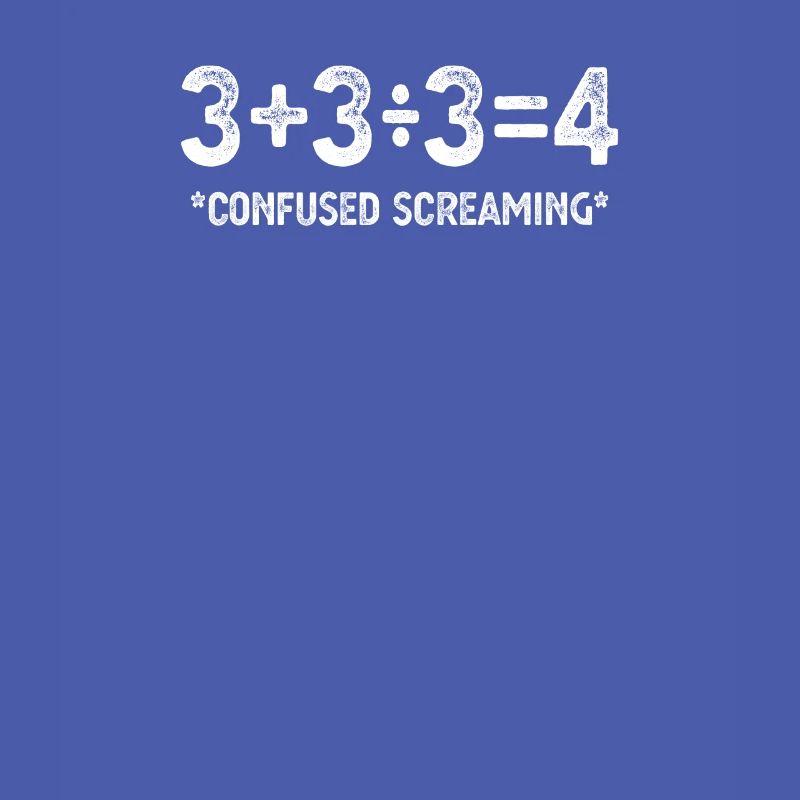 Funny Math Formula, Confused Screaming, Nerd, Geek