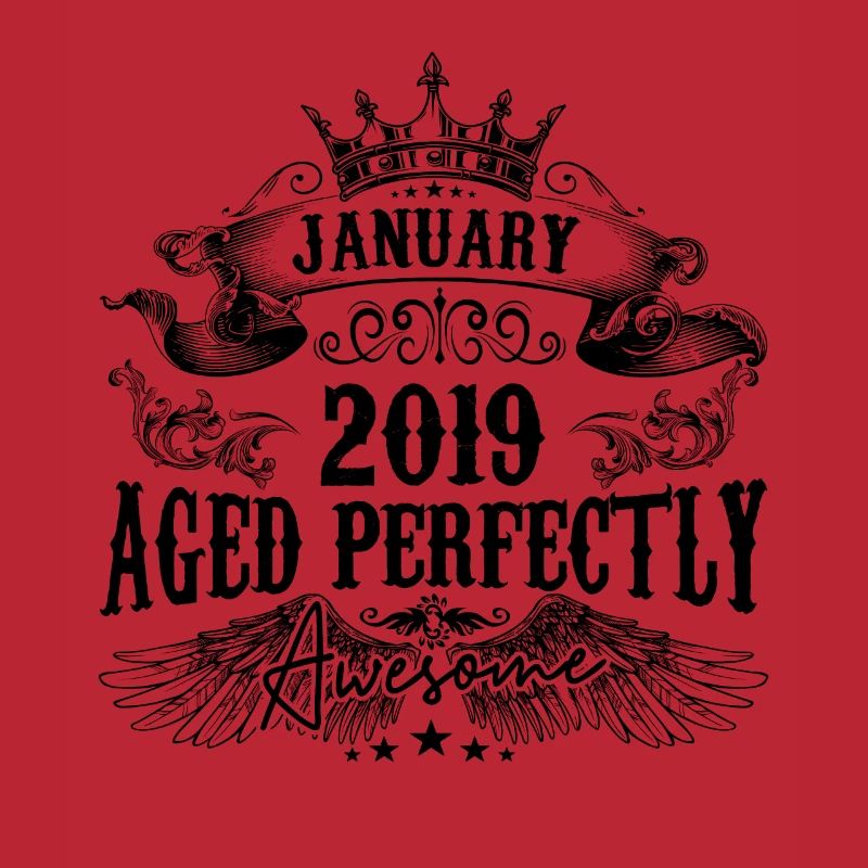 2019 | Januar Aged Perfectly 2019 Geburtstagsgeschenk