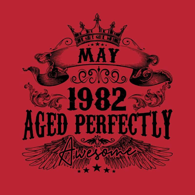 1982 | May Aged Perfectly 1982 Geburtstagsgeschenk