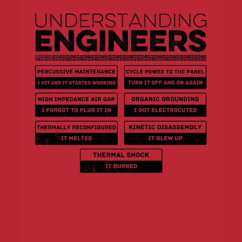 Comprendre les ingénieurs - Cool Sarcastic Engineer