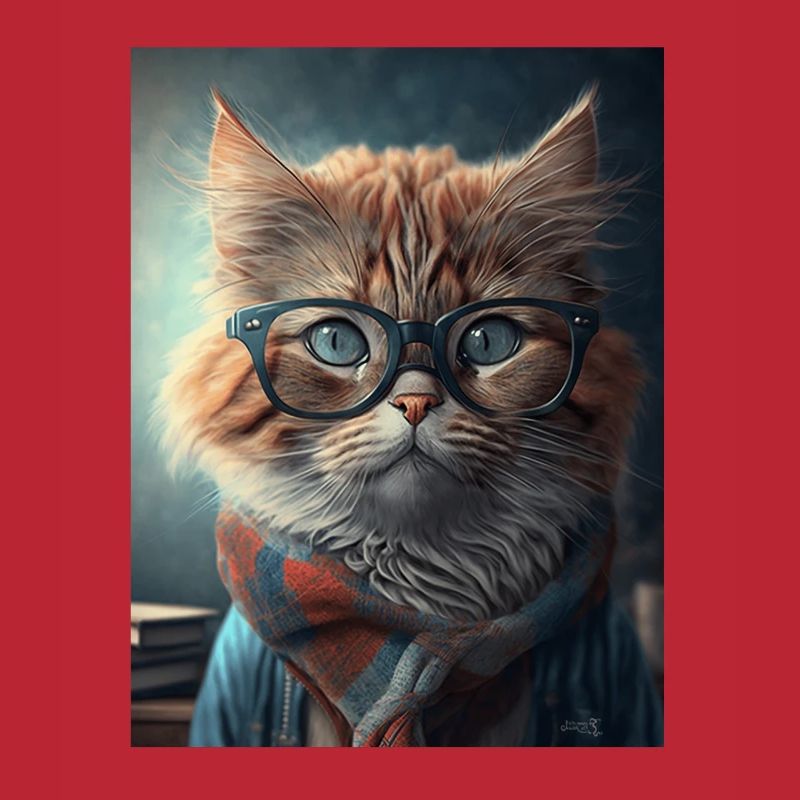Chat hipster cool
