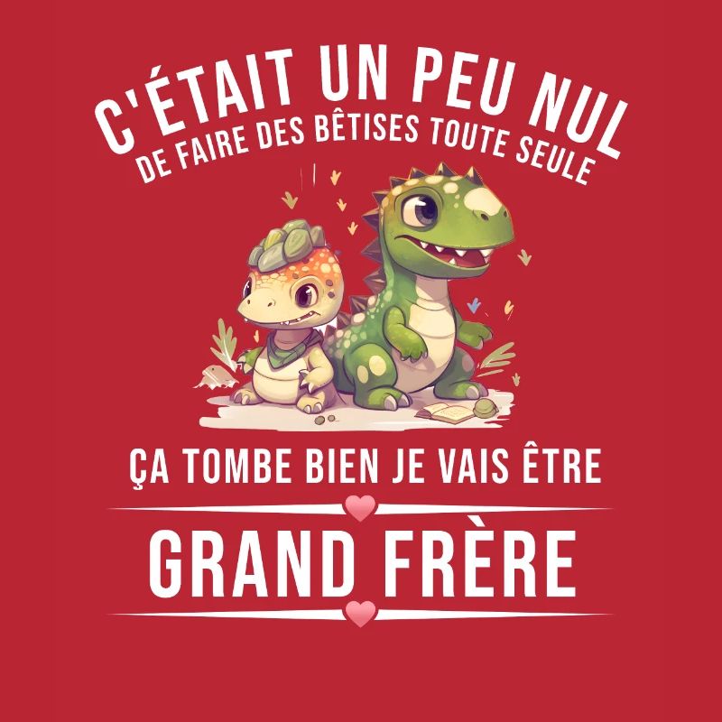 Ich werde eine älterer Bruder Dino Design