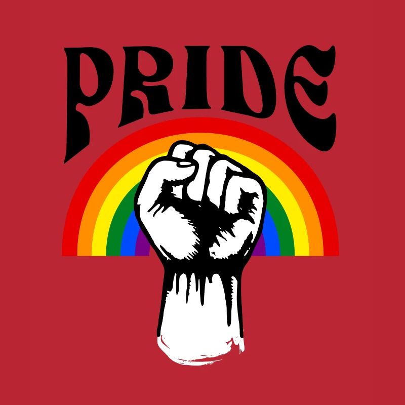 Faust LGBTQ Pride Retro Geschenk Geburtstag