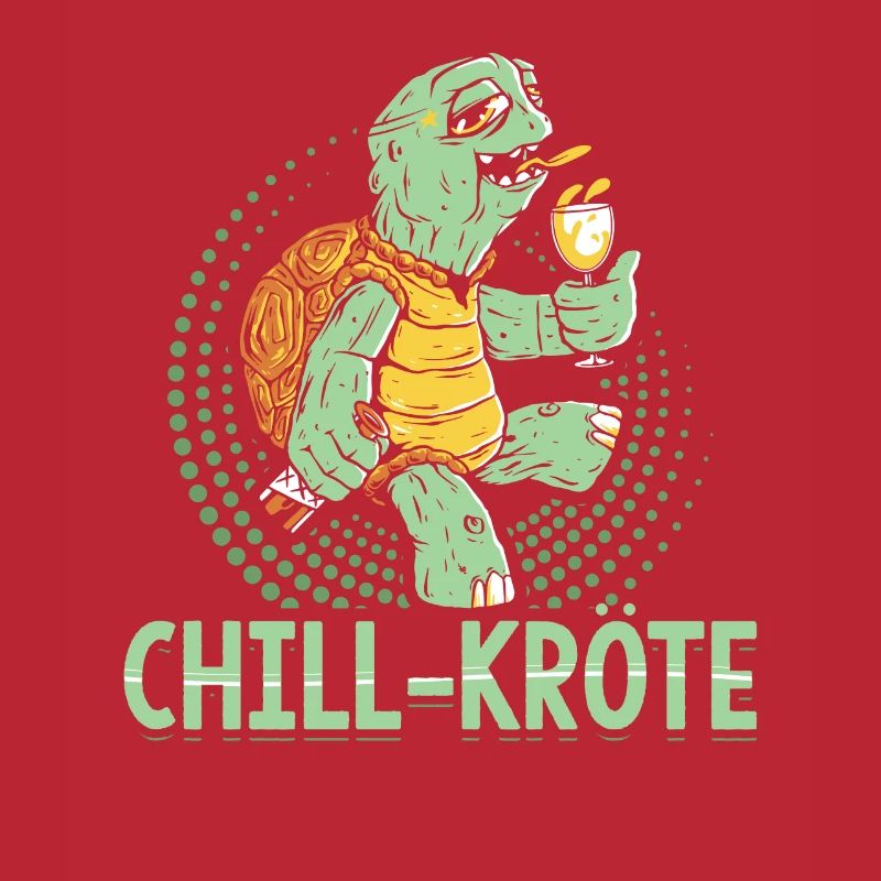 Chill Toad Relaxation & Humor Design