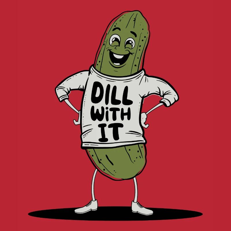 dill with it funny pickle pun