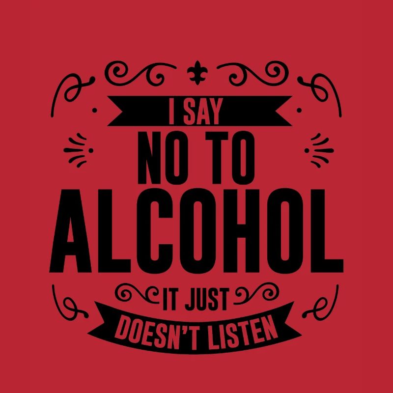 Je dis non à l’alcool, il n’écoute tout simplement pas 4