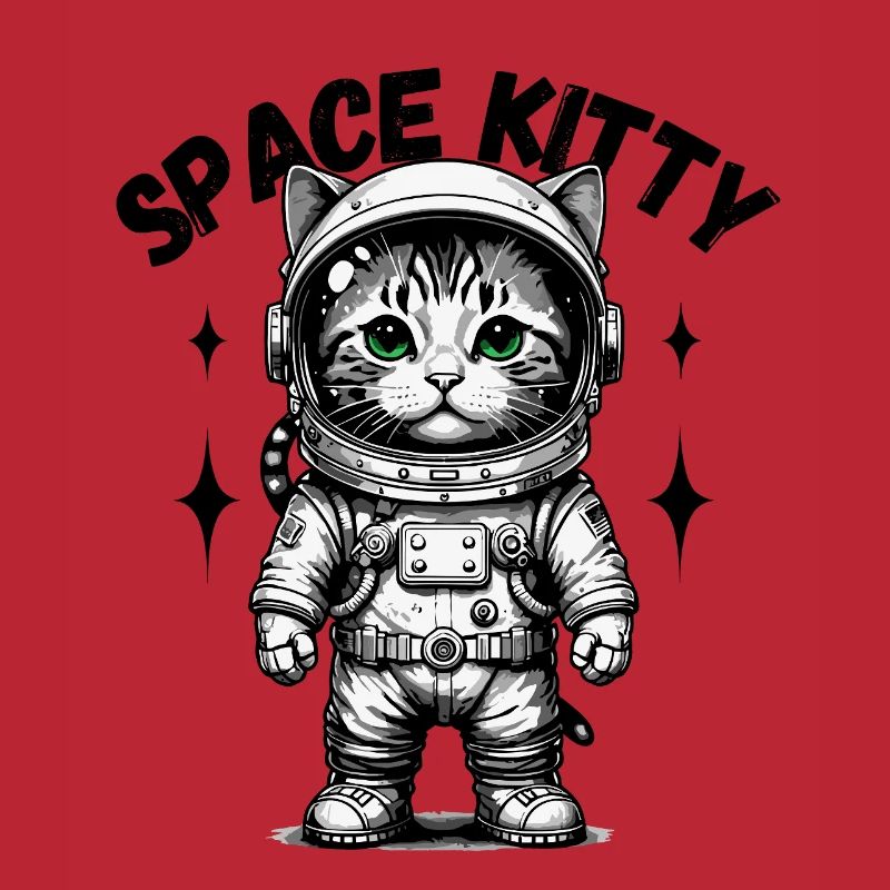 Cat Space Kitty Space Astronaut Carnival Fun