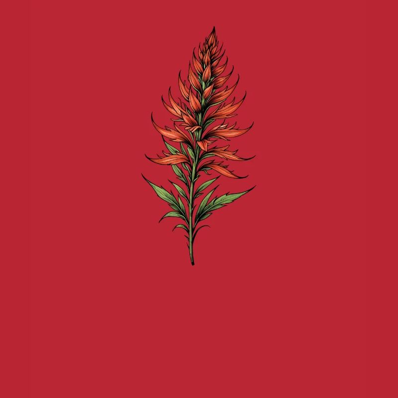 Paintbrush Bloom Elegance