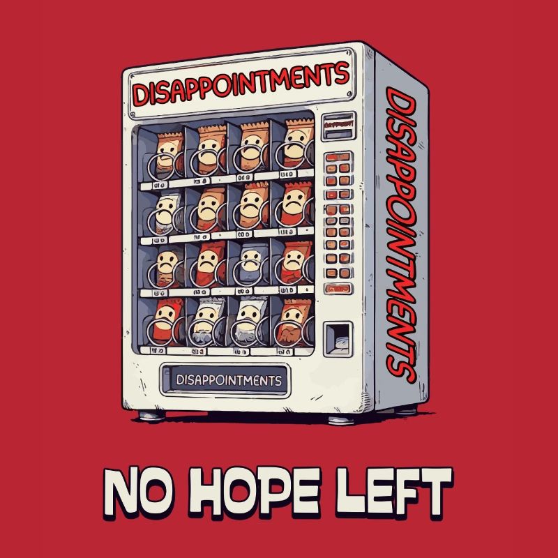 Plus d’espoir – Que des déceptions dans la machine