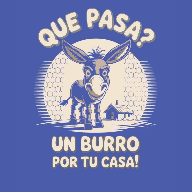 Funny donkey design