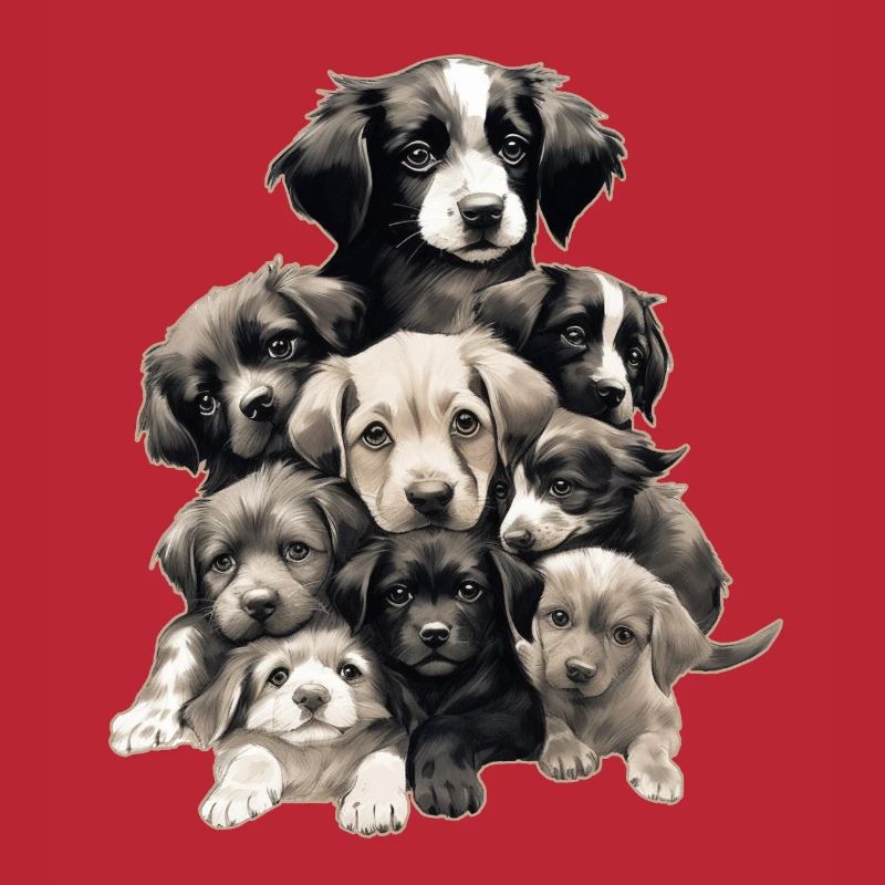 Chiens mignons