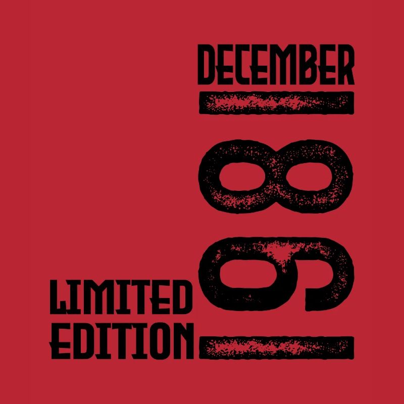 Cadeau Anniversaire Décembre 1981. Decembre 1981.