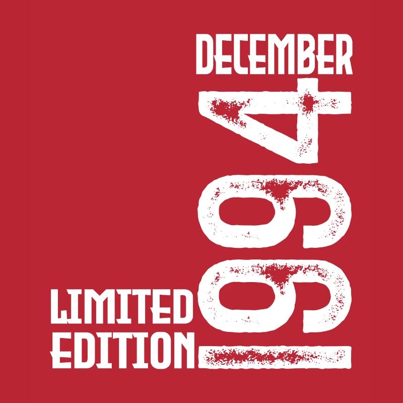 Cadeau Anniversaire Décembre 1994. Decembre 1994.