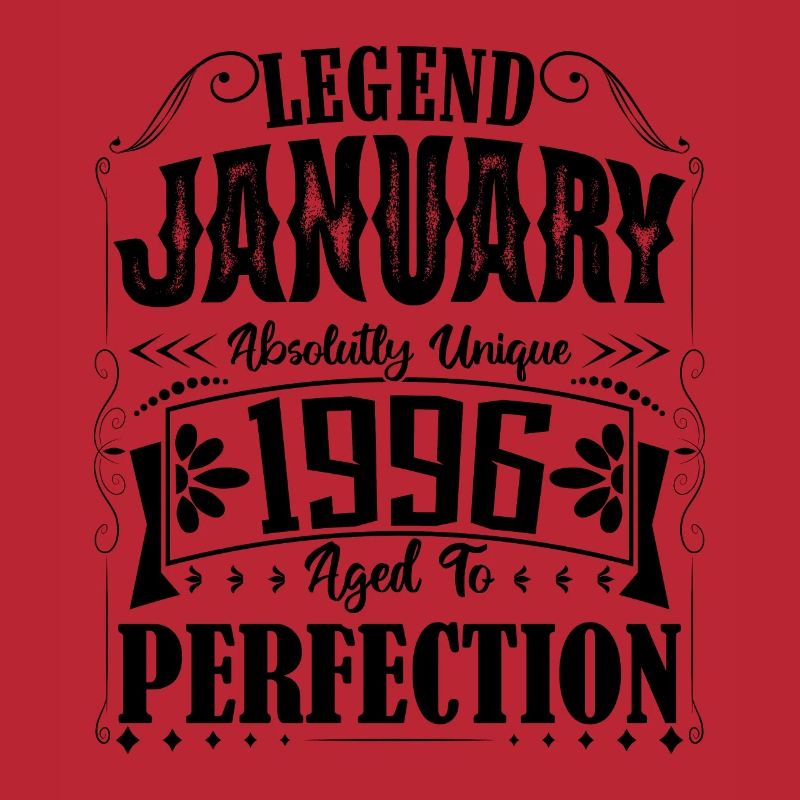 Januar 1996. Januar 1996 Geburtstagsgeschenk.