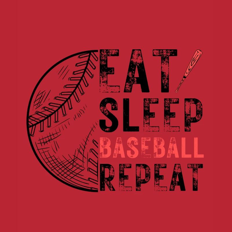 Manger dormir baseball répéter dire