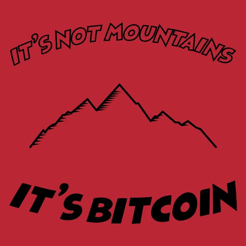 It's not mountains it's bitcoin V4 - Crypto