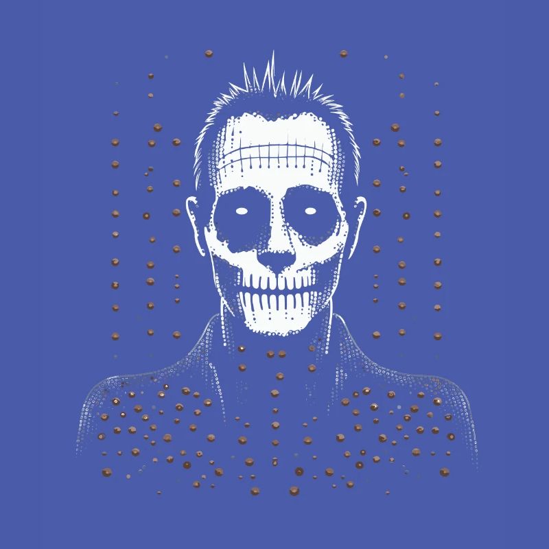 Genähtes Frankenmonster oder Zombie