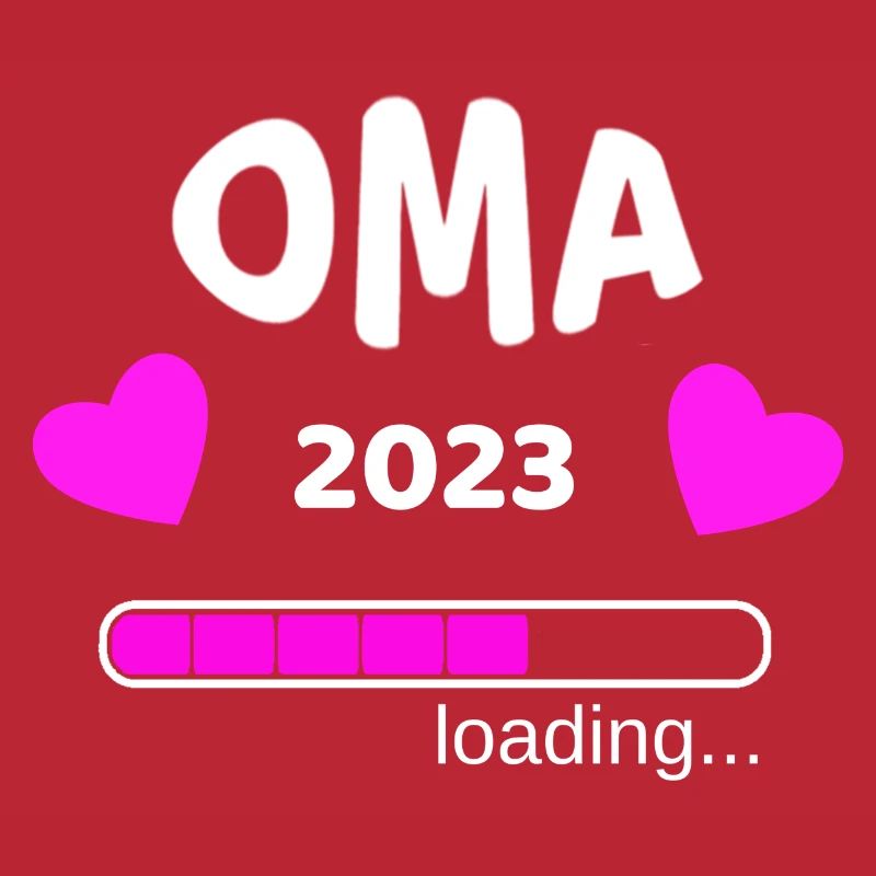 Oma 2023 Schwangerschaf Geburt Großmutter Idee