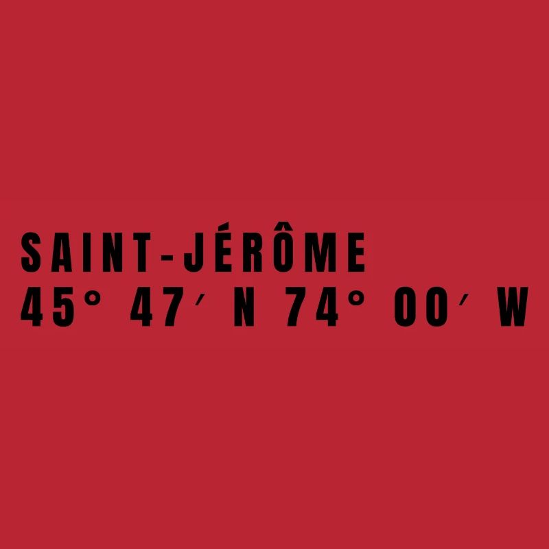 Saint-Jérôme, Canada Coordinates