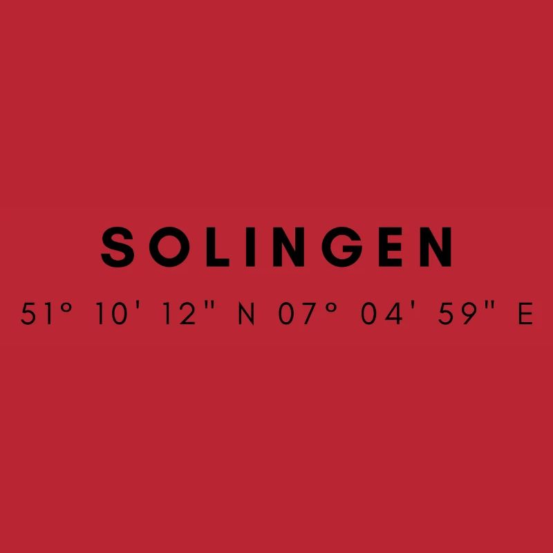 Solingen coordinates