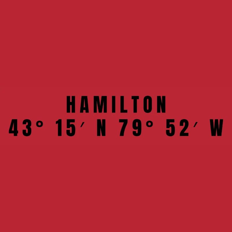 Hamilton, Canada Coordinates